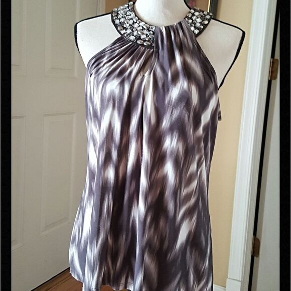 HP⭐⭐JEWELED ENCRUSTED HALTER TOP - Picture 2 of 5